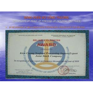 Công Ty CP Chế Biến Thủy Sản XNK Kiên Cường